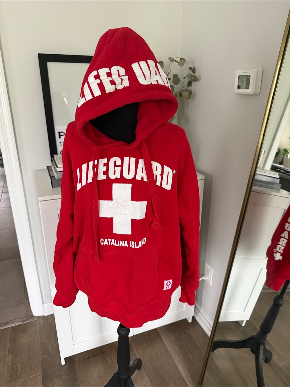 Lifeguard Catalina Island Red Hoodie - Unbranded